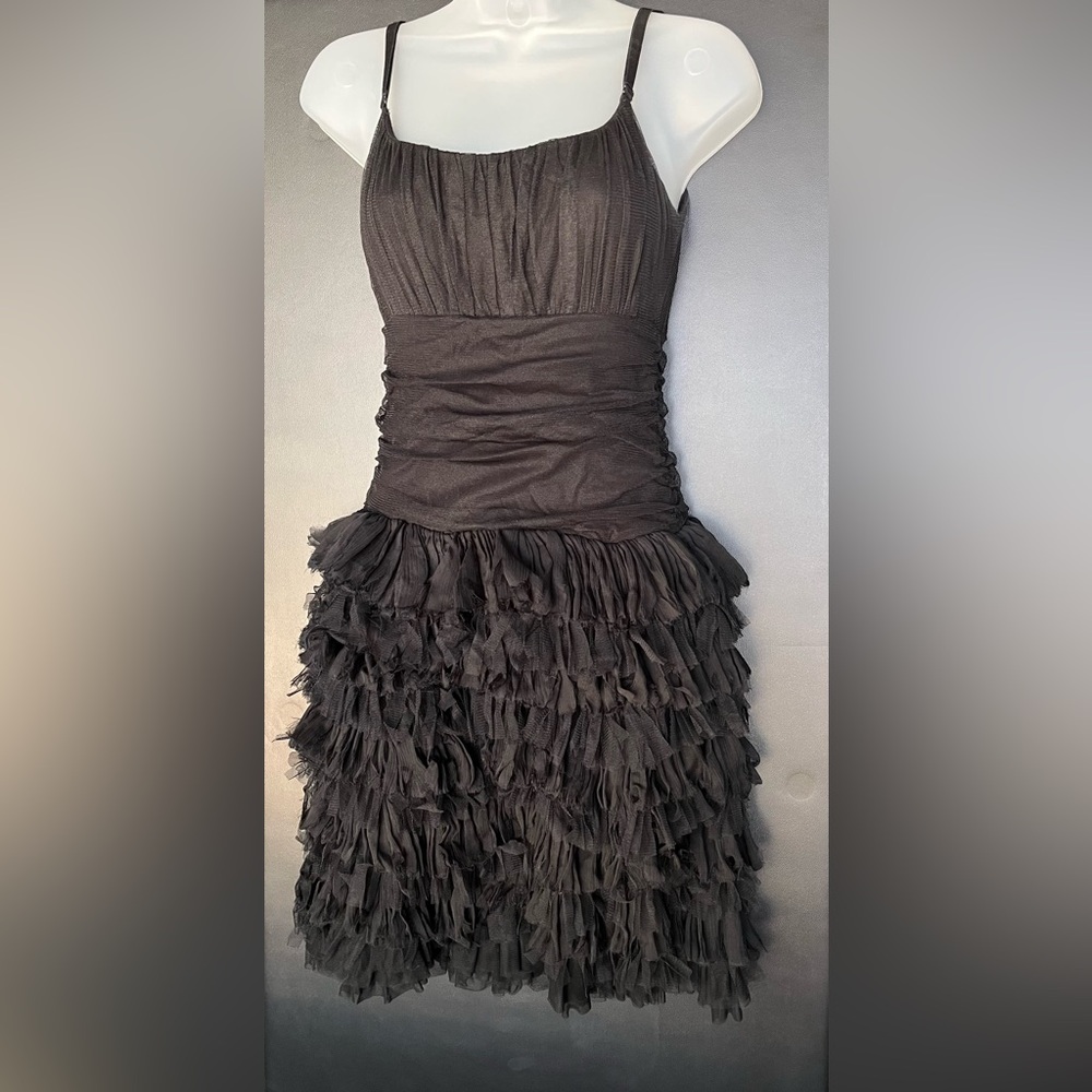Betsey Johnson Ruffled Mini Dress